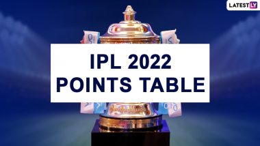 IPL 2022 Points Table Updated With NRR: Punjab Kings Finish Sixth With Five-Wicket Victory Over Sunrisers Hyderabad